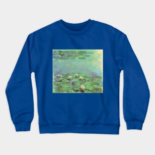 Waterlilies by Claude Monet Crewneck Sweatshirt